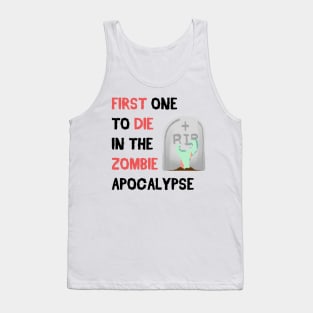 Zombie Apocalypse Tank Top